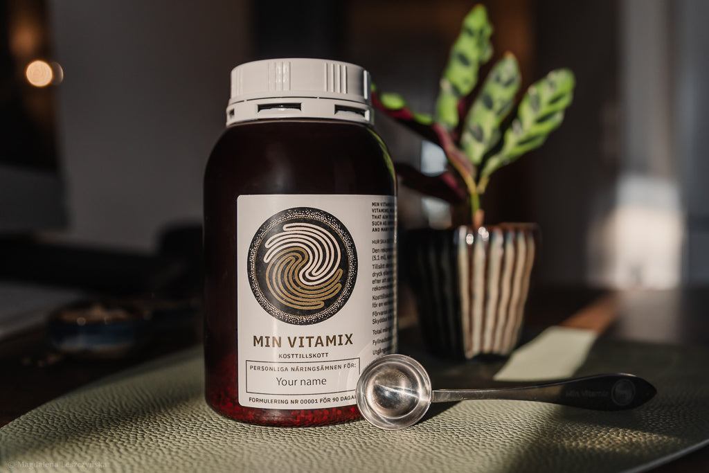 Min Vitamix personalised supplements