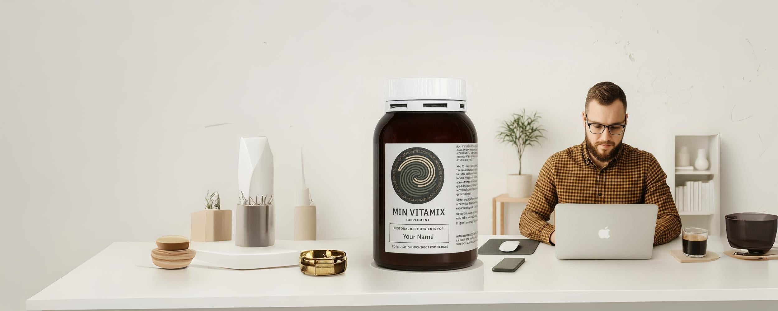 PERSONALISED VITAMINS STRESS MANAGEMENT AND FOCUS