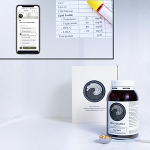 Ultra Personalised Vitamins with lifestyle quiz and blood test report